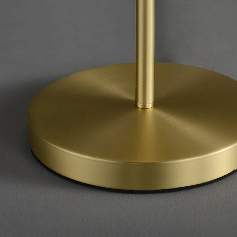 Two-Light Adjustable Brass Mid-Century Table Lamp - view 7
