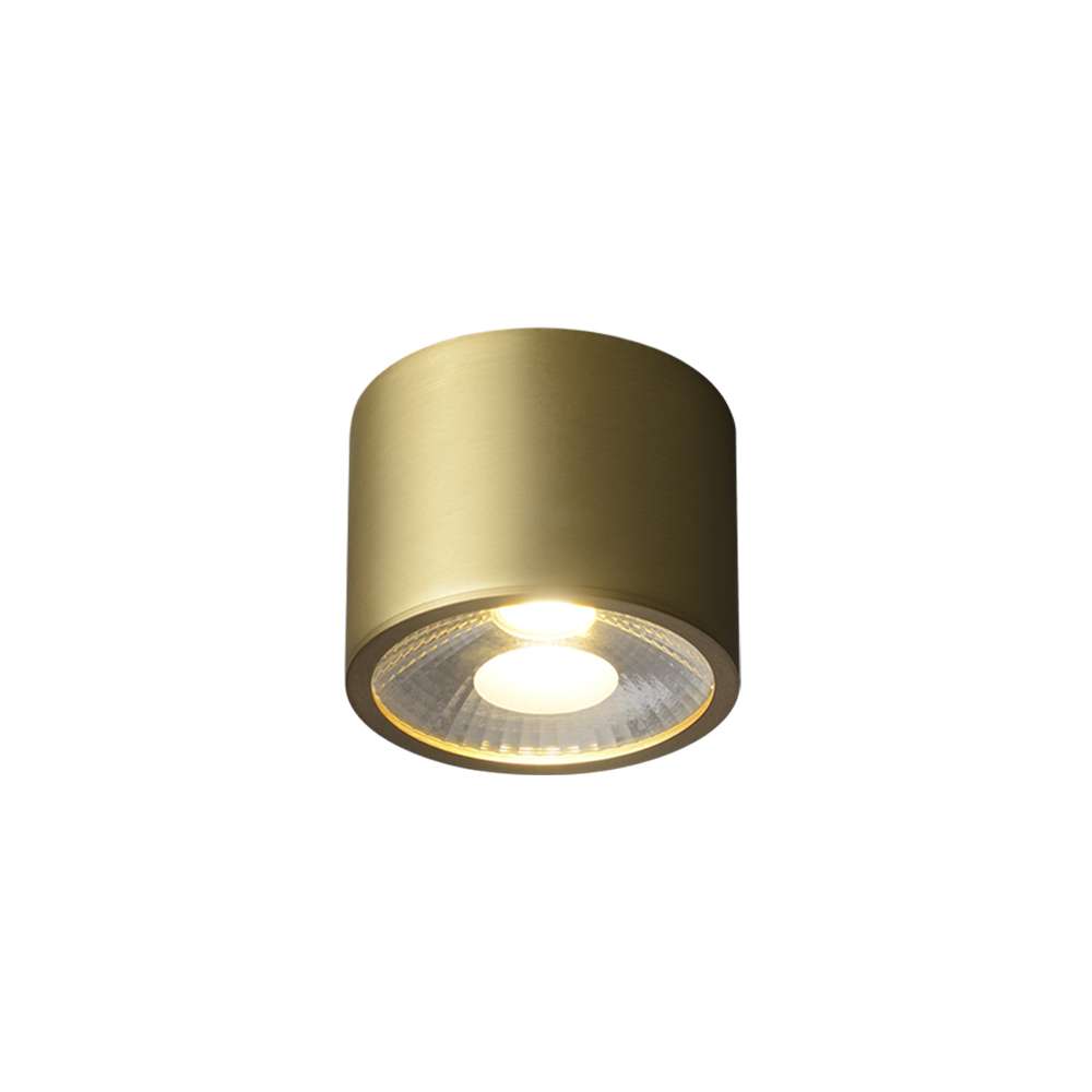 Minimalist Globe Led Brass Flush Mount Ceiling Lights - view 8