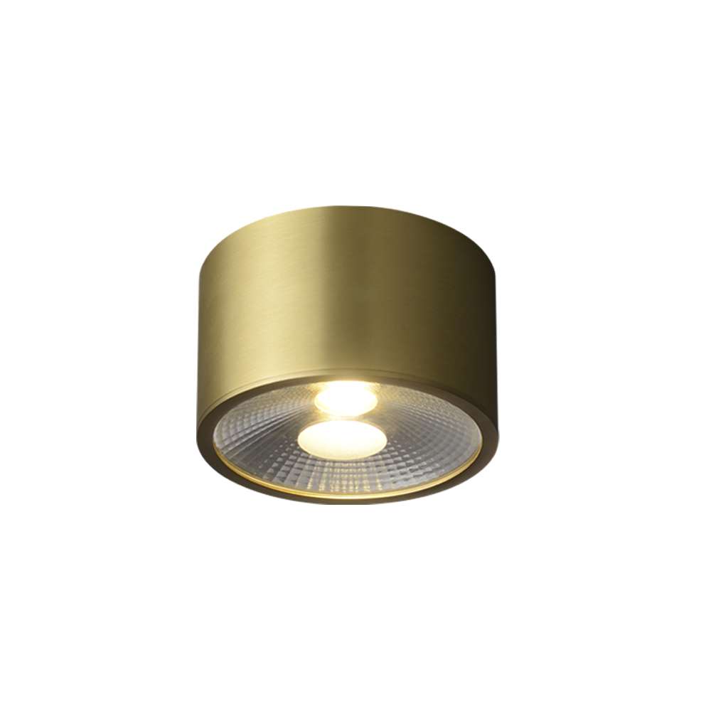 Minimalist Globe Led Brass Flush Mount Ceiling Lights - view 9