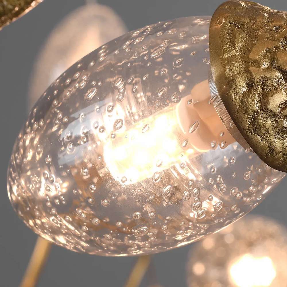 Modern Multi-Bulb Living Room Chandelier Light Fixtures - view 6