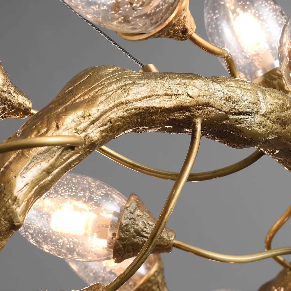 Modern Multi-Bulb Living Room Chandelier Light Fixtures - view 7