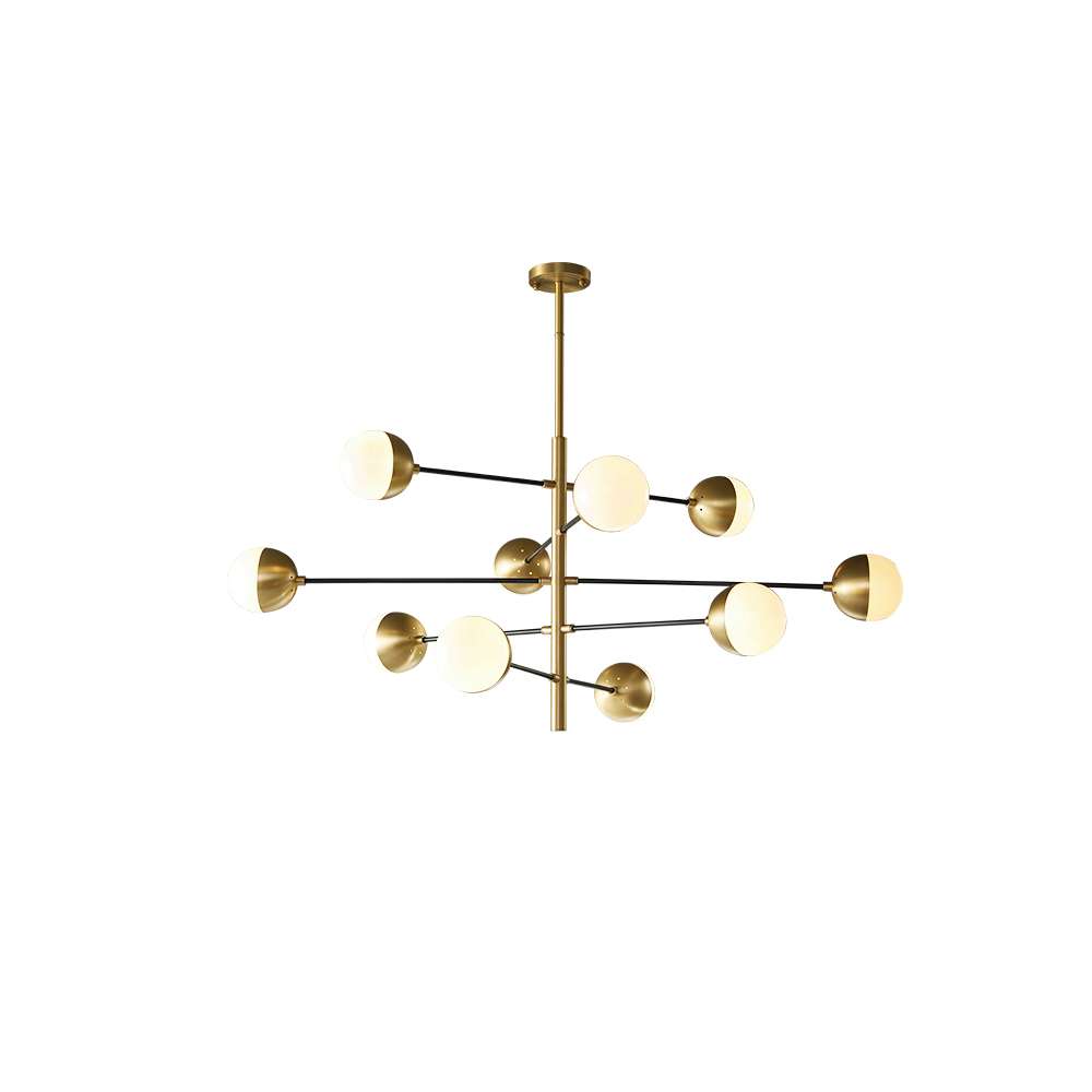 Nordic Matteo Glass Globe Modern Chandelier Lights - view 9