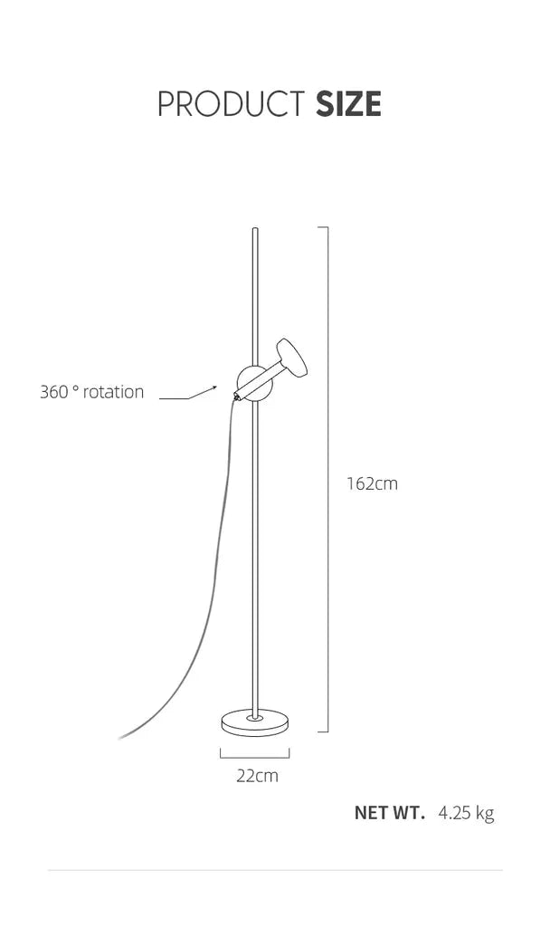 Light in the Space Spot lights Brass Floor Lamp Modern - view 8
