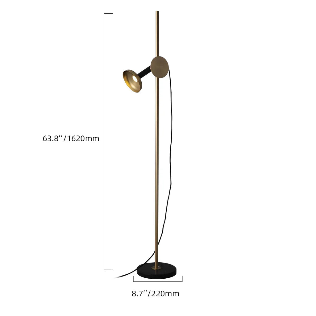 Light in the Space Spot lights Brass Floor Lamp Modern - view 9