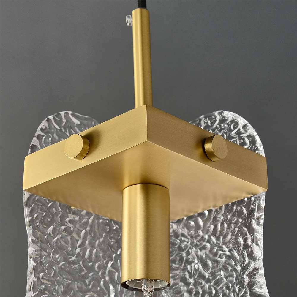 Modern Forest Ice Glass Pendant Lights Hanging Lamp - view 7
