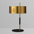 1953 Mid Century Modern Table Lamp In Burnished Brass - view 1