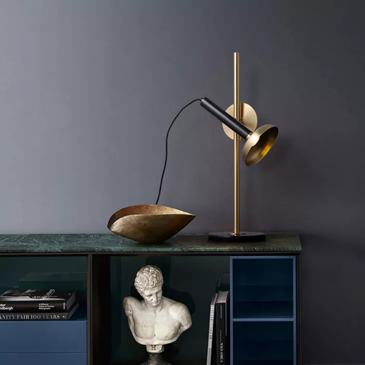 Minimalist LED Adjustable Spot Table Lamp with Marble Base - view 2