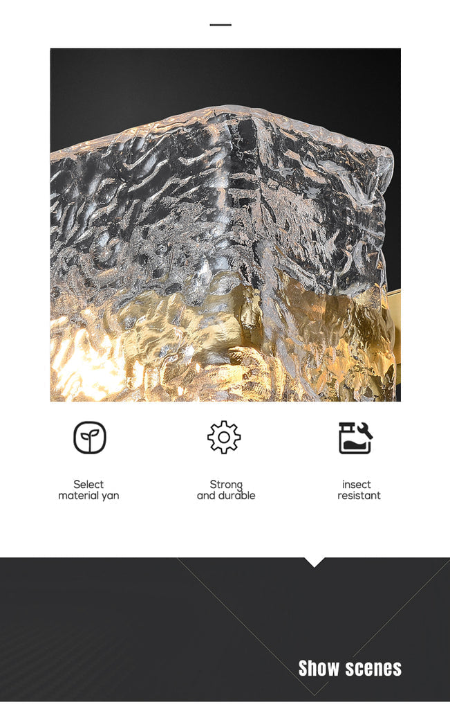Vegas Tlg Glass Table Lamp - view 9
