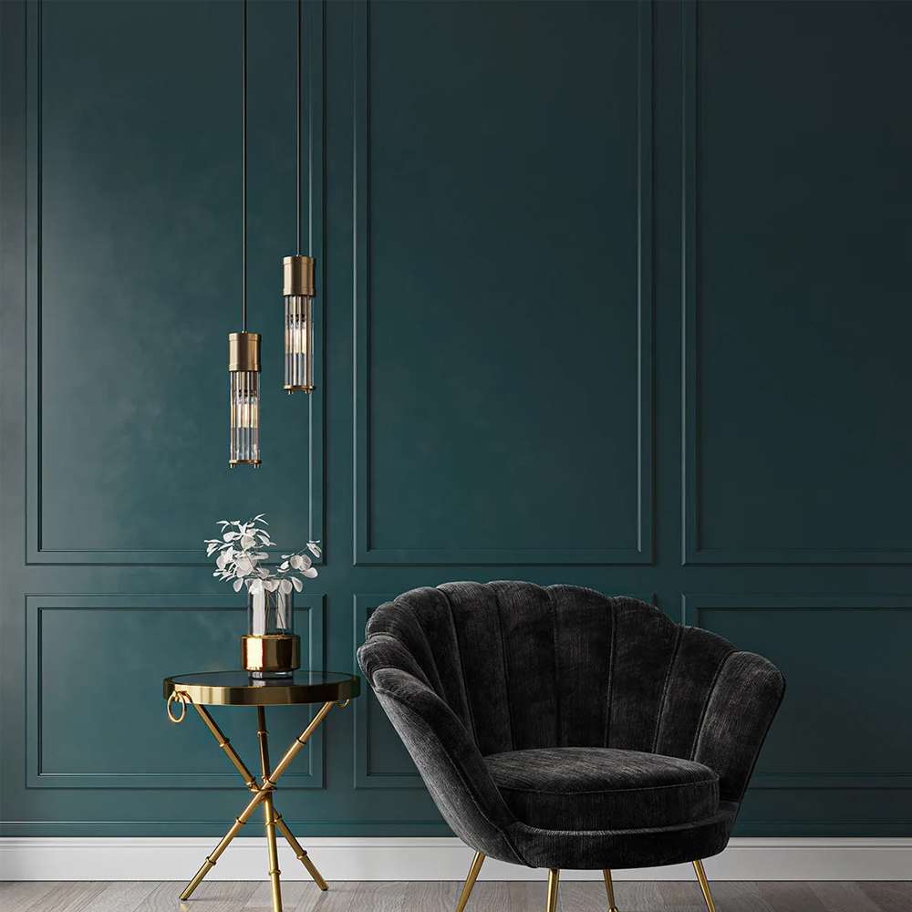 Allen Vintage Brushed Brass Clear Glass Mini Brass Pendant Light - view 5