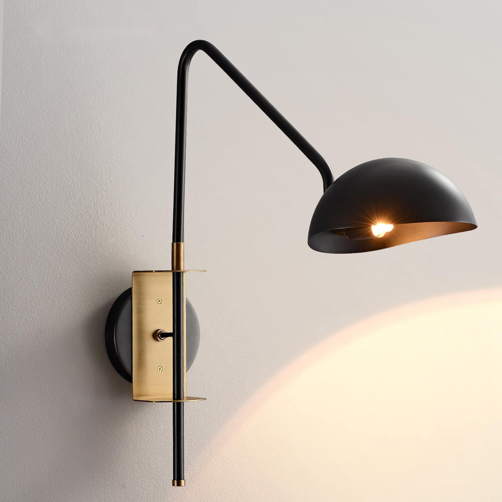 Convessi Swing Adjustable Wall Sconce with Switch - view 3