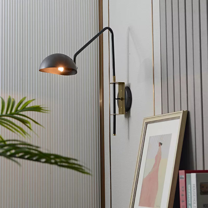 Convessi Swing Adjustable Wall Sconce with Switch - view 8