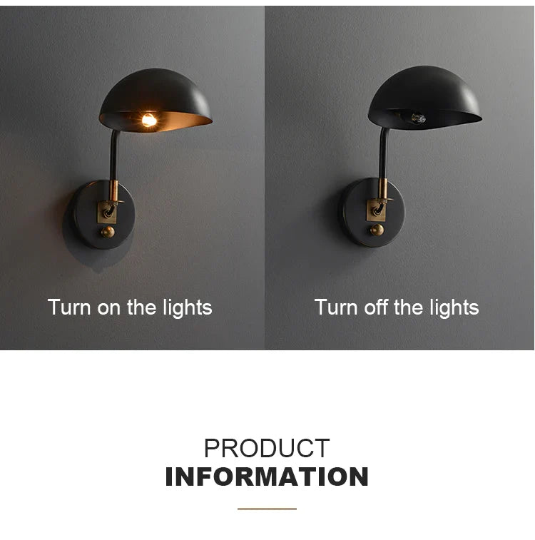 Convessi Swing Adjustable Wall Sconce with Switch - view 9