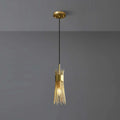 Moxy Modern Gold Leaf Pendant Light for Kitchens - view 1