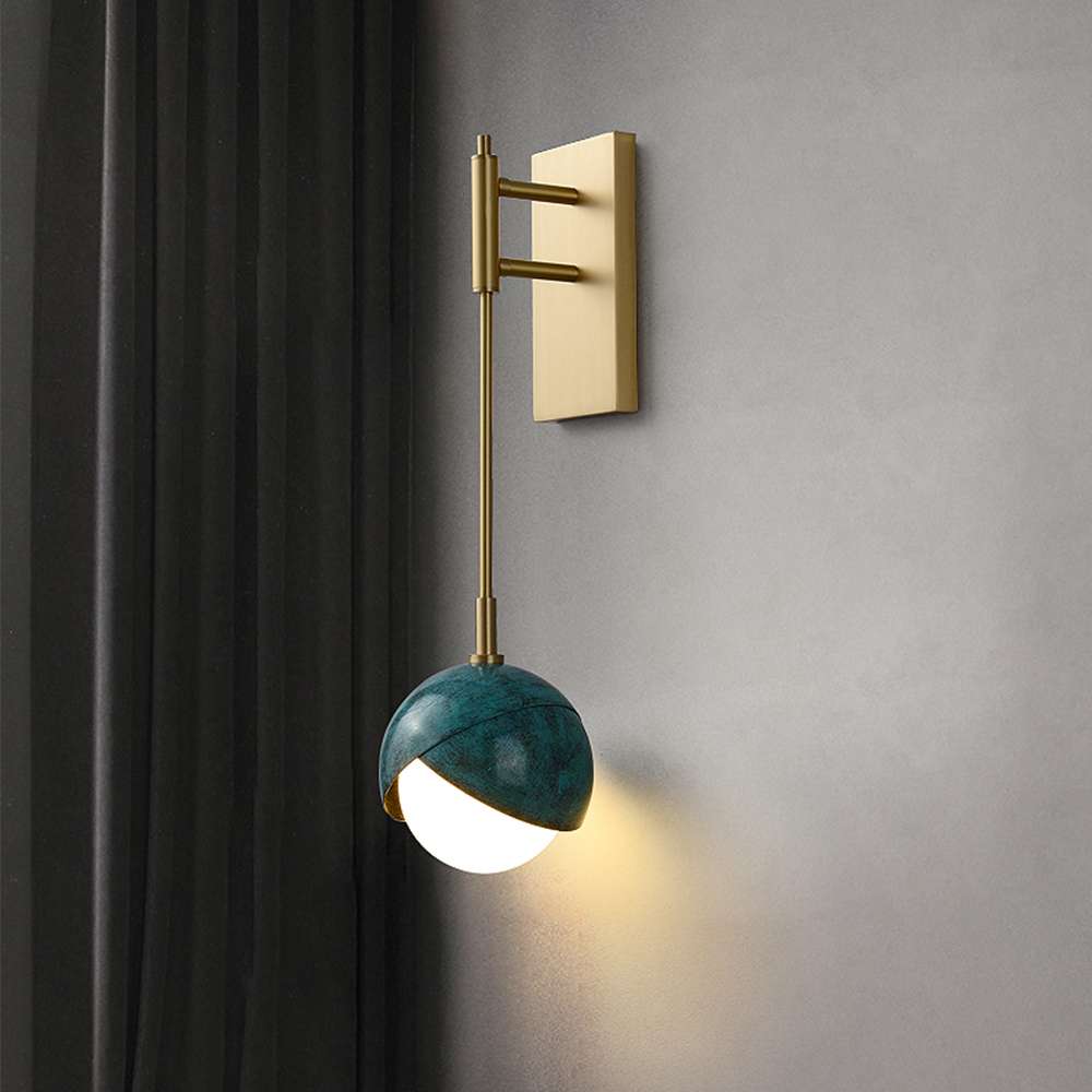 Modern Luxury Design Benedict Navy Wall Sconces For Living Room - view 3