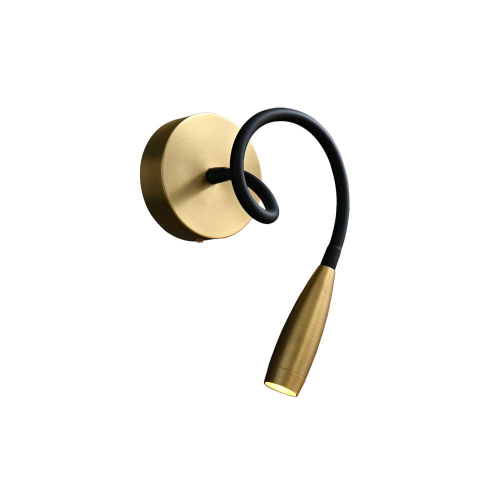 Modern Wall Light Fixtures - Luxury Copper Adjustable Wall Sconce - view 8