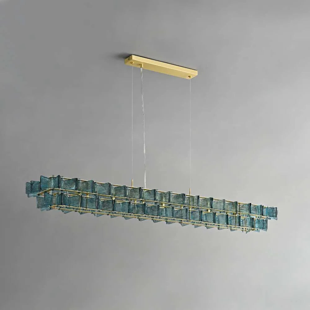 Handmade Glass Island Lights - Chandelier Lighting Near Me - view 1