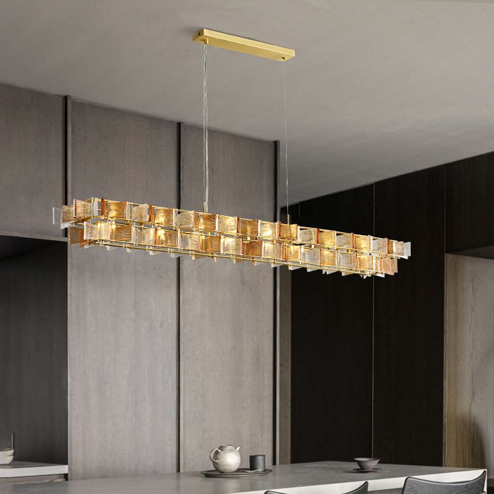 Handmade Glass Island Lights - Chandelier Lighting Near Me - view 4