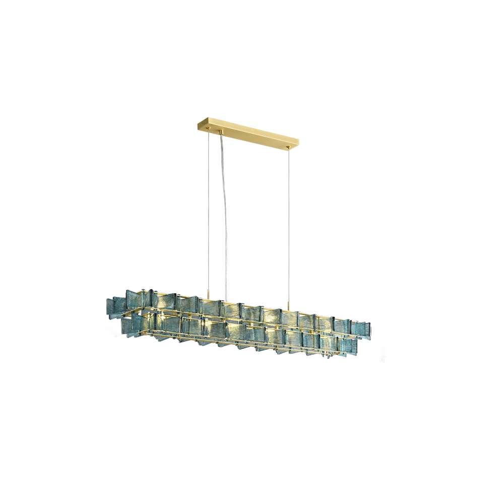 Handmade Glass Island Lights - Chandelier Lighting Near Me - view 7