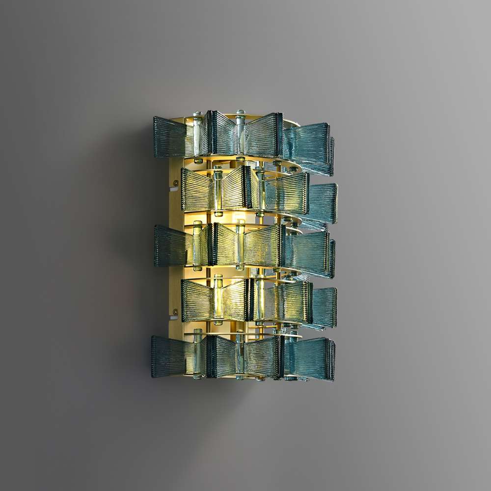 Modern Handmade Wall Lighting - Elegant Glass Wall Sconce - view 1
