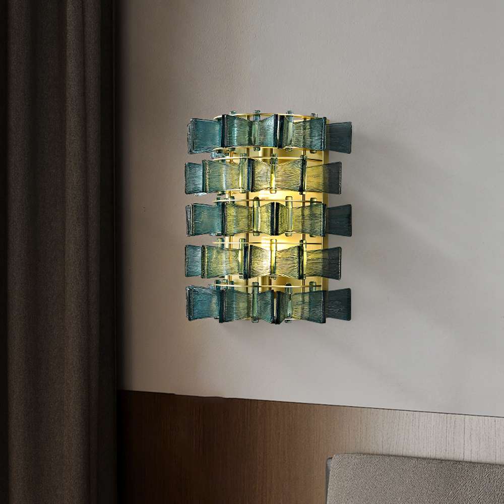 Modern Handmade Wall Lighting - Elegant Glass Wall Sconce - view 3