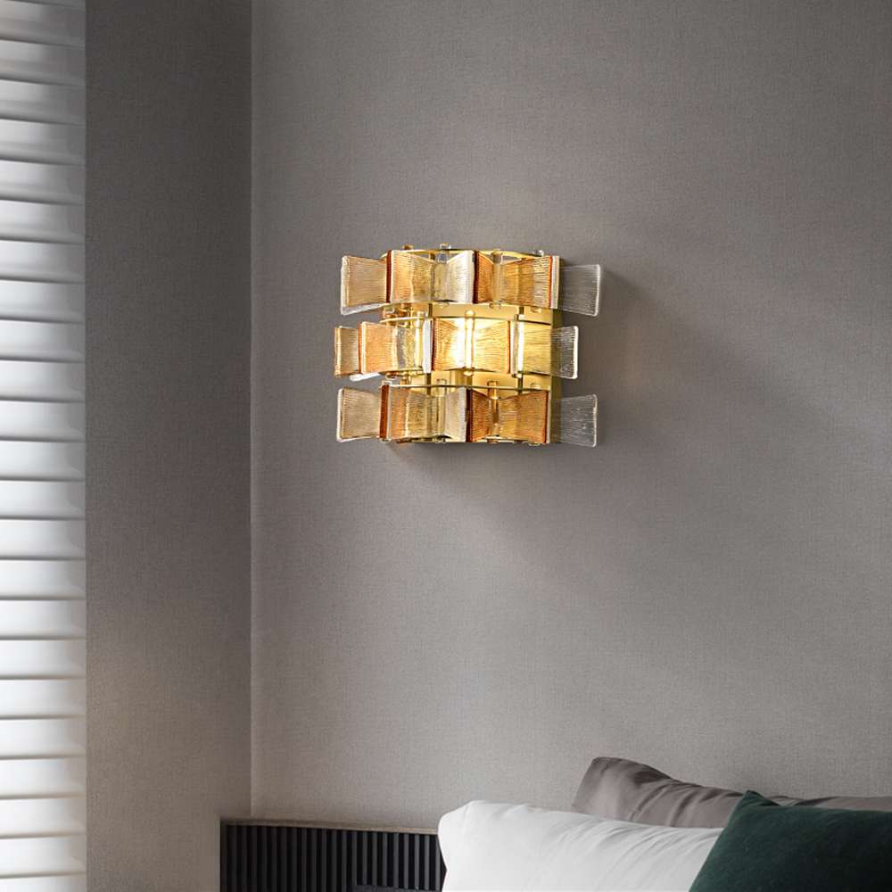 Modern Handmade Wall Lighting - Elegant Glass Wall Sconce - view 5