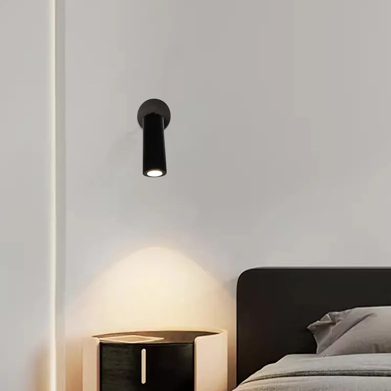 Black Finish Brass Cylinder Spot Light - Modern design Spotlights - view 2