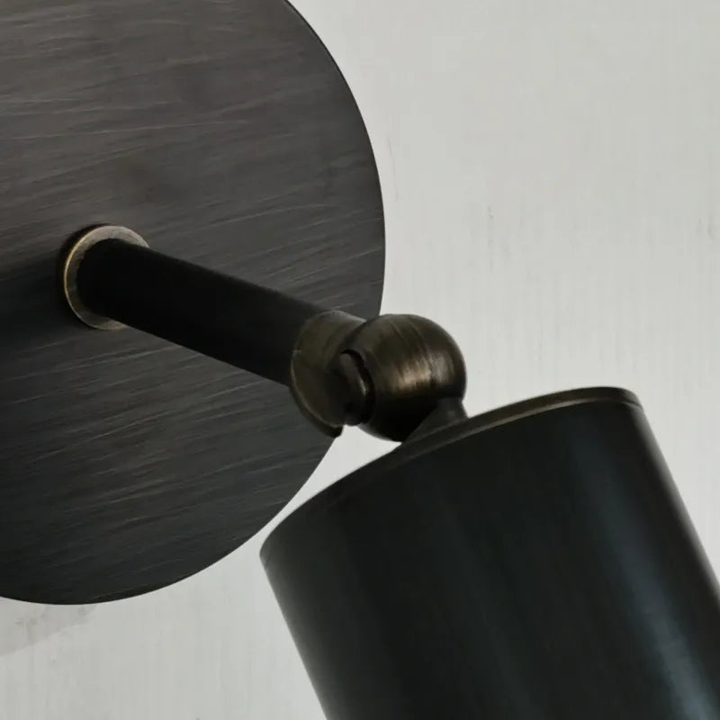 Black Finish Brass Cylinder Spot Light - Modern design Spotlights - view 4