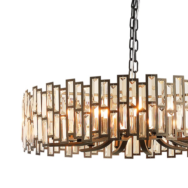Geometric Crystal Chandelier - Living Room Chandelier - view 7