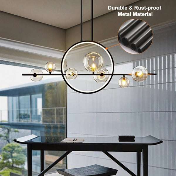 Glass Ball LED Hanging Lamp - Modern LED Light Fixtures - view 11