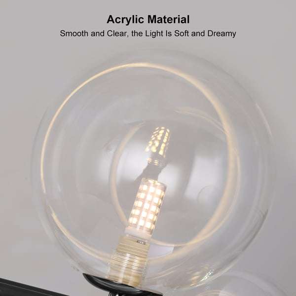 Glass Ball LED Hanging Lamp - Modern LED Light Fixtures - view 12
