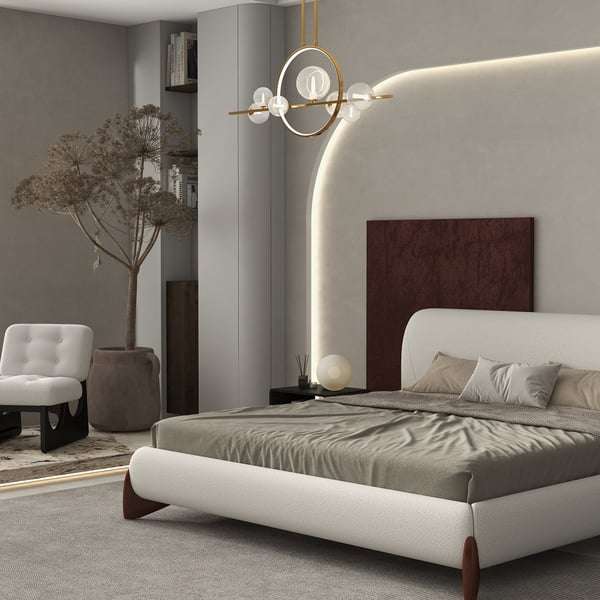 Glass Ball LED Hanging Lamp - Modern LED Light Fixtures - view 8