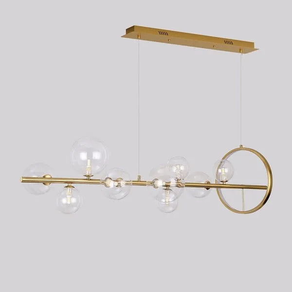 Glass Ball Modern Kitchen Island Lighting - Kitchen Light Fixtures - view 1