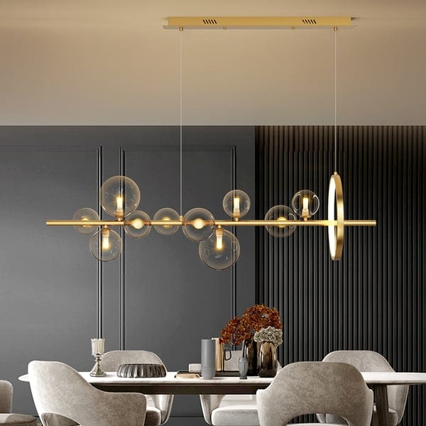 Glass Ball Modern Kitchen Island Lighting - Kitchen Light Fixtures - view 10