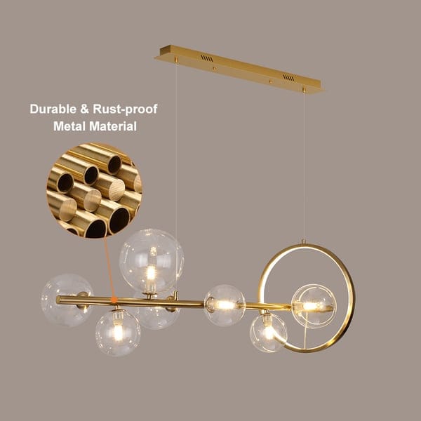 Glass Ball Modern Kitchen Island Lighting - Kitchen Light Fixtures - view 17