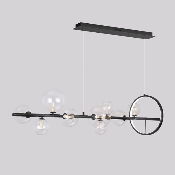 Glass Ball Modern Kitchen Island Lighting - Kitchen Light Fixtures - view 22