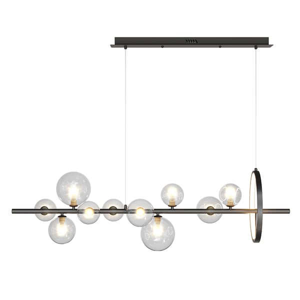 Glass Ball Modern Kitchen Island Lighting - Kitchen Light Fixtures - view 23