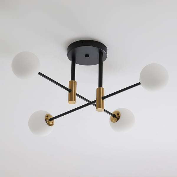 White Modern Ceiling Lights - Bedroom Ceiling Light - view 6