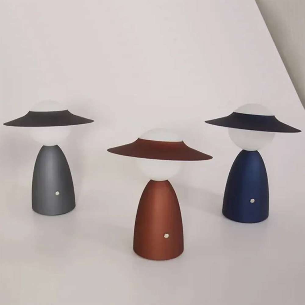 Hat-Man Touch Reading Table Lamp - Nightstand Table Lamp - view 3