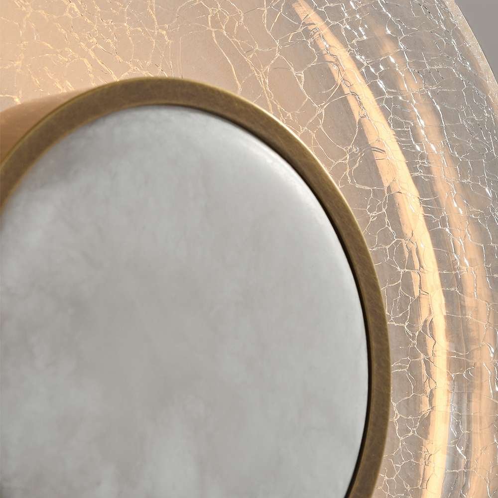 Burst Glass Dolomite Modern Wall Sconces - Sconces for Living Room - view 6