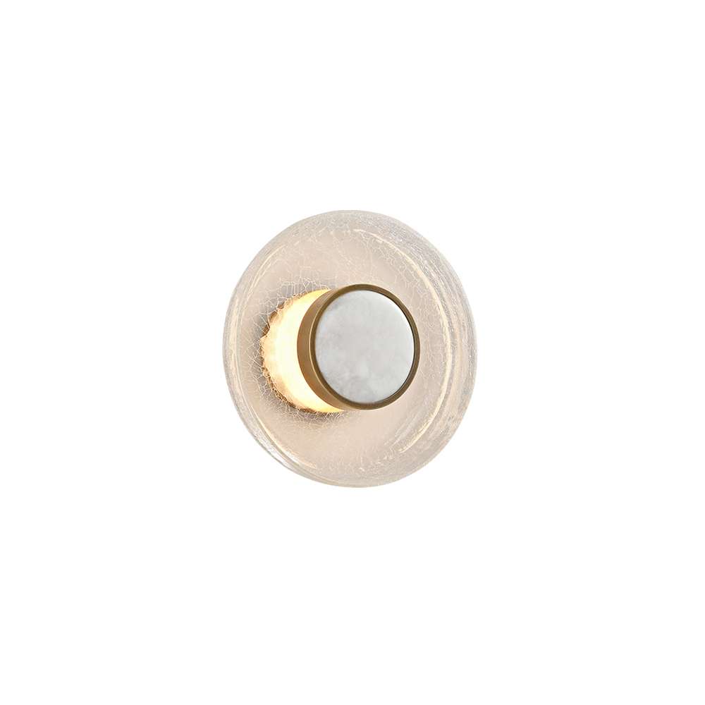 Burst Glass Dolomite Modern Wall Sconces - Sconces for Living Room - view 8