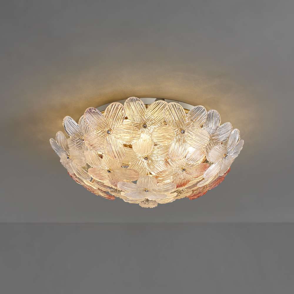 Stylish Modern Art Decor Flower Ceiling Lamp for House Lights - view 1