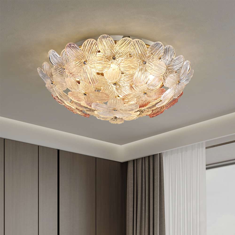 Stylish Modern Art Decor Flower Ceiling Lamp for House Lights - view 5