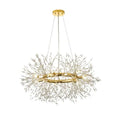 Clear Modern Crystal Chandelier - Firework Chandelier - view 1