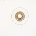 Brass Wall Sconce with Clear Glass Shades of light - view 1