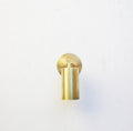 Brass Cylinder Sconce Lights - Bedroom Wall Sconces - view 2