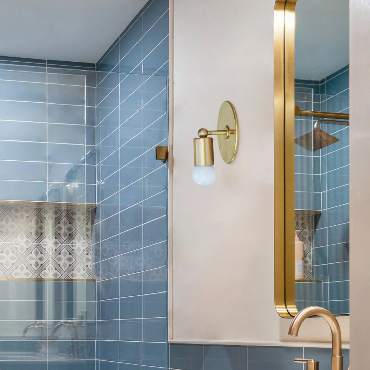 Brass Cylinder Wall Lamp - Modern Wall Sconces - view 5