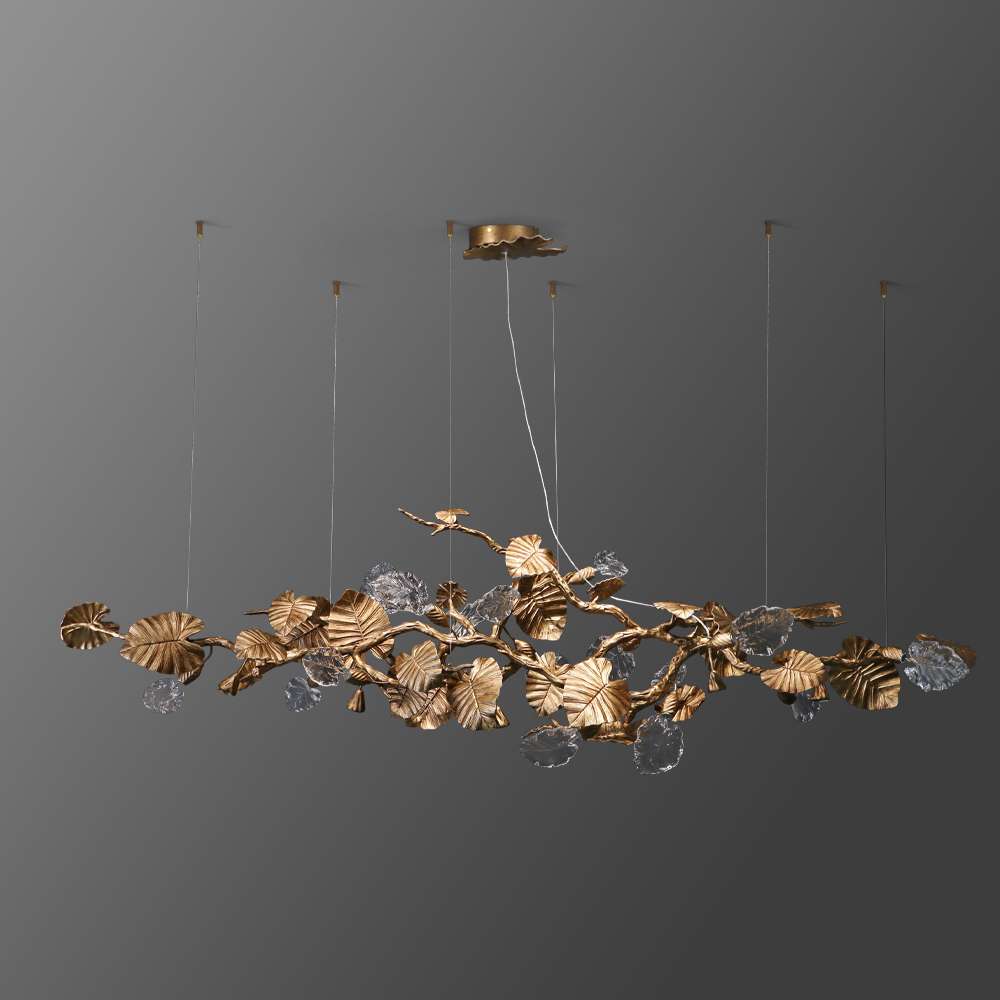 Elegance Luxury Modern Crystal Chandelier - Brass Chandelier - view 2