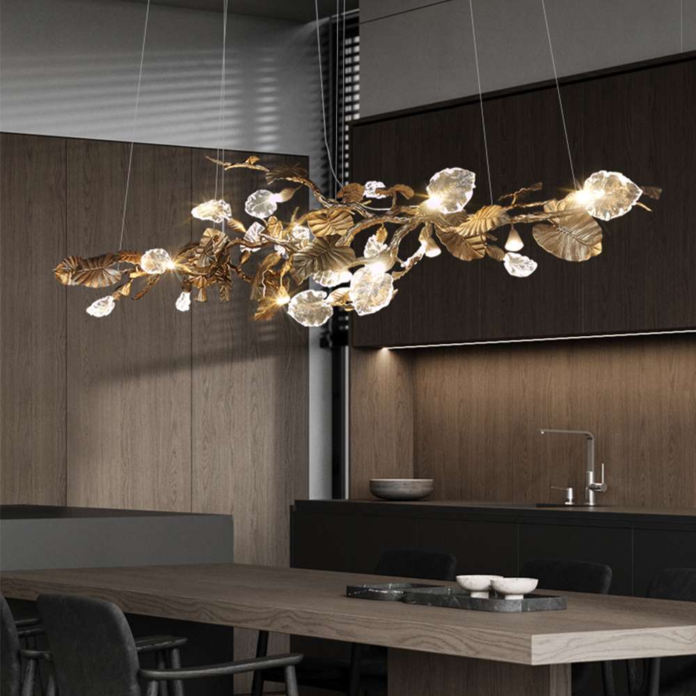 Elegance Luxury Modern Crystal Chandelier - Brass Chandelier - view 4
