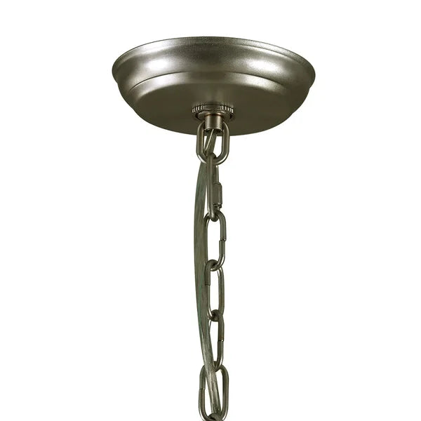 Katia Boho Wood Beaded Chandelier - view 5