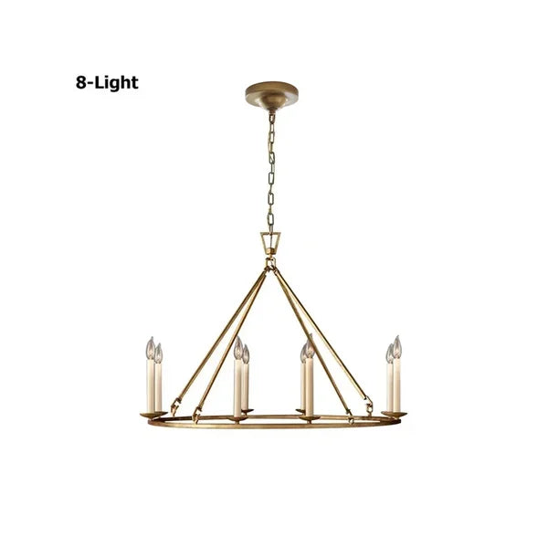 Launceton Candle Round Chandelier - Timeless Design - view 4